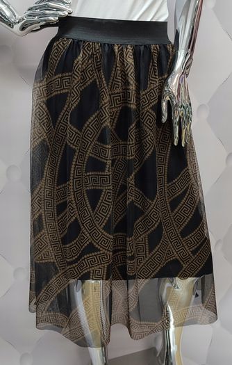 Women's pleated tulle skirt  one size uni