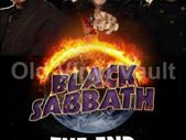 Black Sabbath 3 Arena 2017 Concert Poster Repro A3 Size 