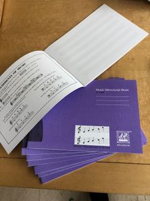 Rhino music manuscripts copybooks