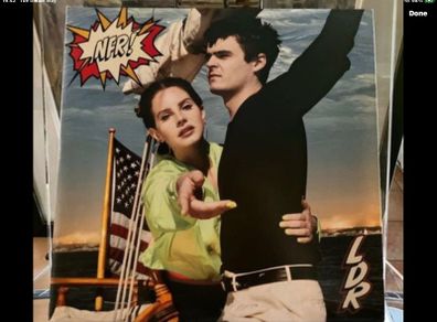 LANA DEL REY  |   Norman Fucking Rockwell !!  {Translucent Blue Vinyl Edition}