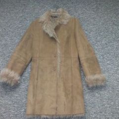 Beautiful Suede Effect Women's Coat.