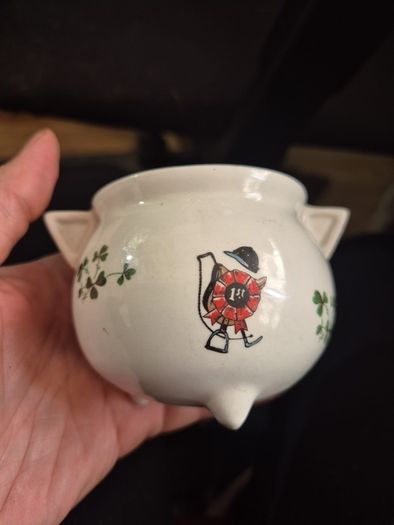 Vintage CARRIGALINE Pottery Kilkenny Ireland Milk/Cream Jug Hunting