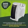 Thermo Fan Heater with 2 Heat Settings and Overheat Protection, 2000W Image 3
