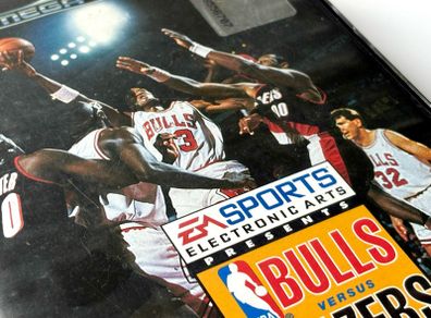 Bulls versus Blazers for Sega Mega Drive - Boxed