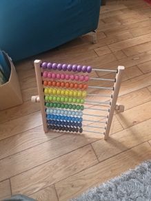 wooden abacus