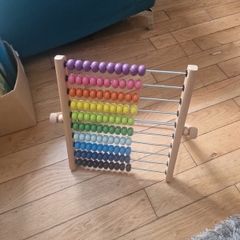 wooden abacus