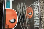 Funko Pop! MANU BENNETT as Deathstroke ARROW #210 Autographed Signed