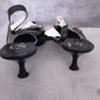 Winkle Picker 70's Style Retro Sling Back Low Heel Shoes .. Size: 4 UK ..  37 EU .. Final Reduction Image 6