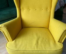 winged arm chair