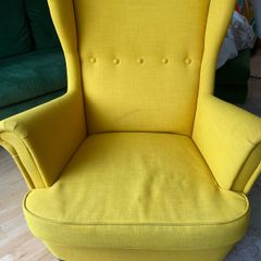 winged arm chair