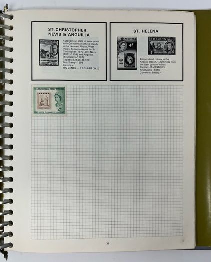 Collection: Used world collection In New World Stamp Album