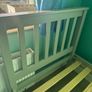Grey single bed Image 3