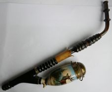 Vintage Ceramic Collectable Tobacco Pipe