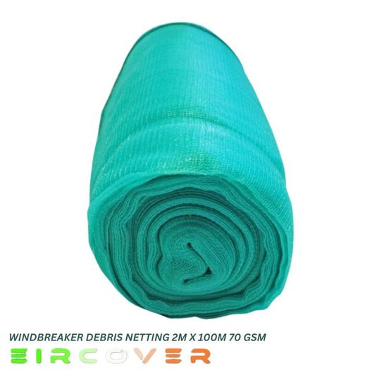 Windbreak Nettin 2m x 100m Standard 70gsm Green