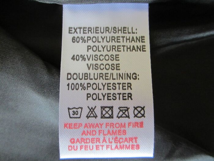 Soft Black Faux Leather Jacket - BNWT