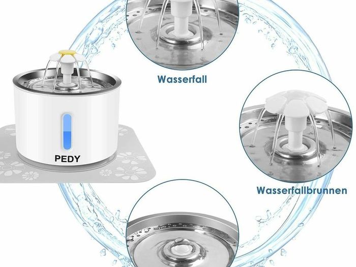 BRAND NEW Pet Dog Cat Water Fountain Electric Automatic Water Feeder Dispenser Level Display For Dogs Cats Drink