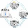 BRAND NEW Pet Dog Cat Water Fountain Electric Automatic Water Feeder Dispenser Level Display For Dogs Cats Drink Image 2
