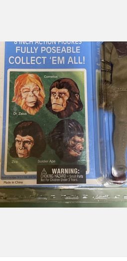 Diamond Select Toys Planet of the Apes Dr. Zaius 8" Action Figure   Plant Of The Apes Zira 8 inch Action Figure Diamond Select   Planet of the Apes Soldier Ape 8 Inch Action Figure Diamond Select   Diamond Select Planet Of The Apes Cornelius Mego Retro Ac