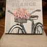 Shabby Chic Wall Painting- Paris Ride Art Print and FREE table mats Image 2
