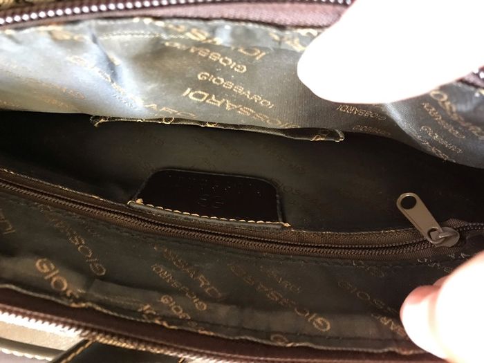 BN Giossardi High canvas ladies shoulder bag