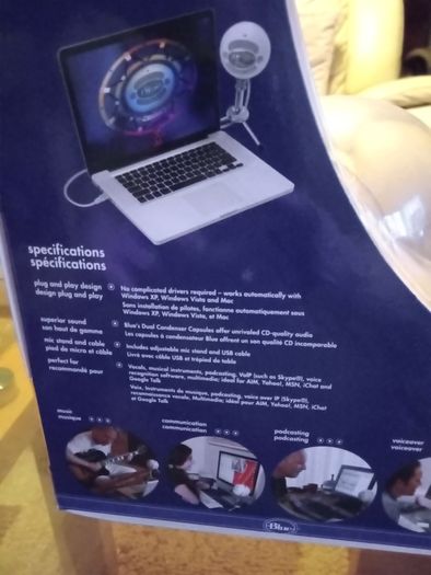 Snowball USB Microphone For Sale