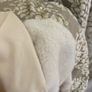 Designer Guild Heavy Linen and Velvet Interlined Curtains 110"w x 84"d Image 6