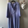 Midi Dress Nadine Milano 1950 Retro style with bow - Lavander size 16 largr Image 2