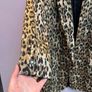 Zara leopard print blazer Image 2