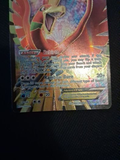 Pokemon Card : Ho-oh ex 119
