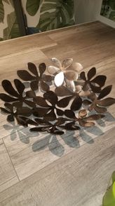 IKEA Stockholm White Metal Bowl