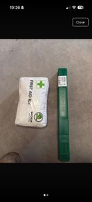 Skoda first aid kit and safety triangle