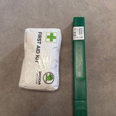 Skoda first aid kit and safety triangle