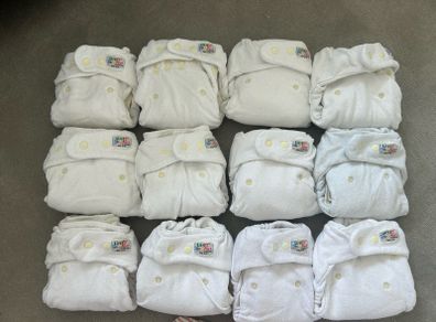 cloth nappy - Little Comfort (Irish made) bamboo one size nappies