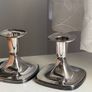 Swedish silver candle sticks/ holder Tore Eldh Image 2