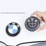 3d ABS 74mm 82mm BMW Hood Emblem Car Front Bonnet Logo Trunk Cover Badge For BMW E39 E46 E30 E36 G20 E87 E60 E90 Accessories Image 2