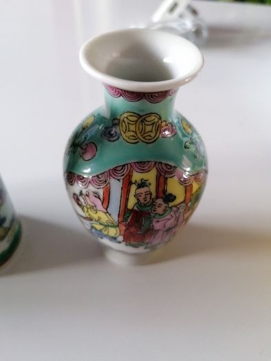 Set Of Four Antique Miniature Bottles