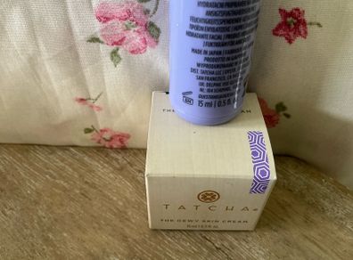 Tatcha the dewy milk Tatcha the dewy skin cream both 15mls each