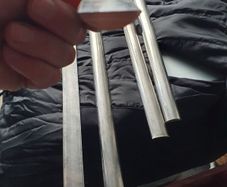 Pure Stainless Steel half Round 30mm