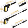 Replacement Pressure Washer Gun with Extension Wand, for Replacing Karcher Electric Pressure Washers Handle, for Karcher K2 K3 K4 K5 K6 K7 Hose Quick Connect System 2175PSI Image 3