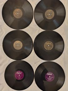 6 Brunswick and Capitol Gramophone Records