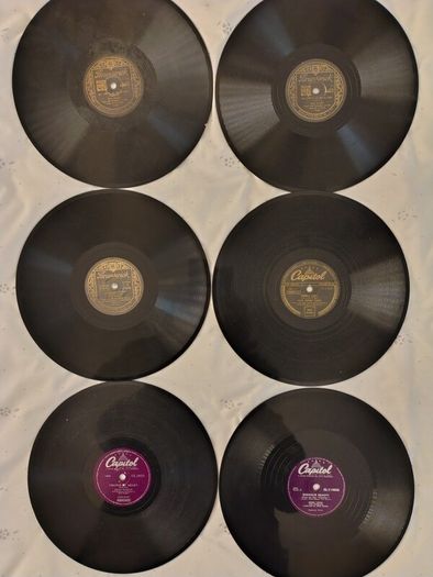 6 Brunswick and Capitol Gramophone Records