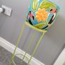 Heavy Ceramic Tropical Plant Pot Image 7