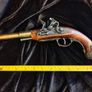 vintage replica flintlock pistol Image 10