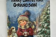 Christmas Plaque - Grandson