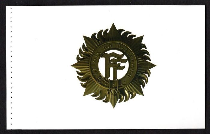2013 Ireland Irish Defence Forces Commemorative Stamp Booklet Mint Never Hinged (MNH)