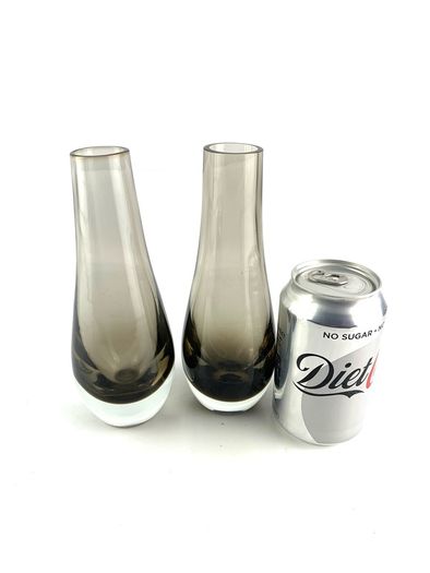 Mid century Caithness glass vases
