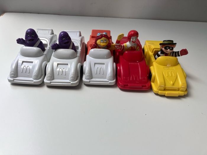 mcdonalds 1991 connect a car happy meal toys
