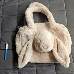 Jellycat Smudge Rabbit Tote Bag