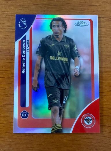 Topps Chrome cards