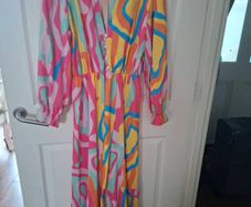 Multi coloured long dress